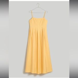 Madewell Pleated Midi Dress